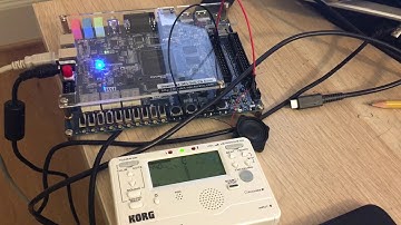 DE1-SoC board playing jingle bells
