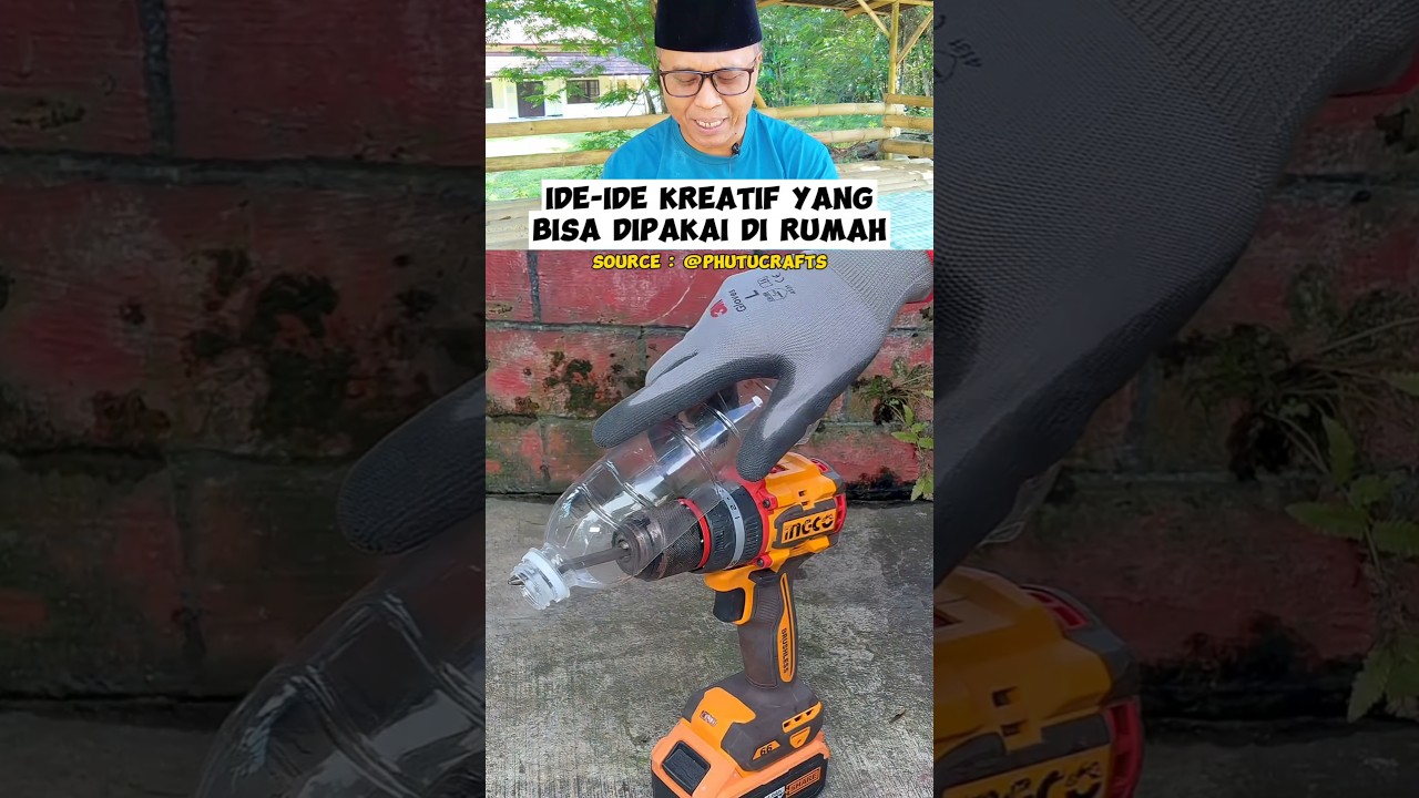 Ide-ide kreatif yang bisa dipakai di rumah ! #reaction #shortsvideo
