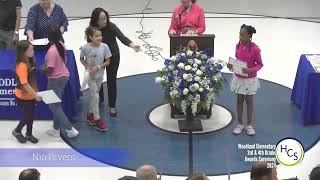 Woodland Elementary 3rd & 4th Grade Awards Ceremony 2024