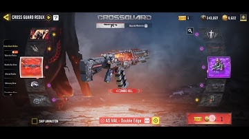 @callofdutymobile AS VAL Mythic Redux full spin and weapon upgrade