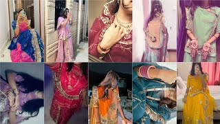 ✨+40 Aesthetic Rajputi poshak photo poses/🦋Rajasthani| Rajputana/😍stylish poshak poses/🌸rajwadi dp screenshot 1