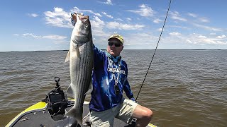 FOX Sports Outdoors SouthEAST #15 - 2019 Texoma Oklahoma Striper Fishing
