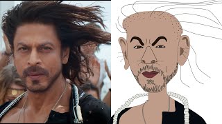 Jhoome Jo Pathaan Song | Drawing Memes | Shah Rukh Khan, Deepika | Vishal & Sheykhar, Arijit Singh