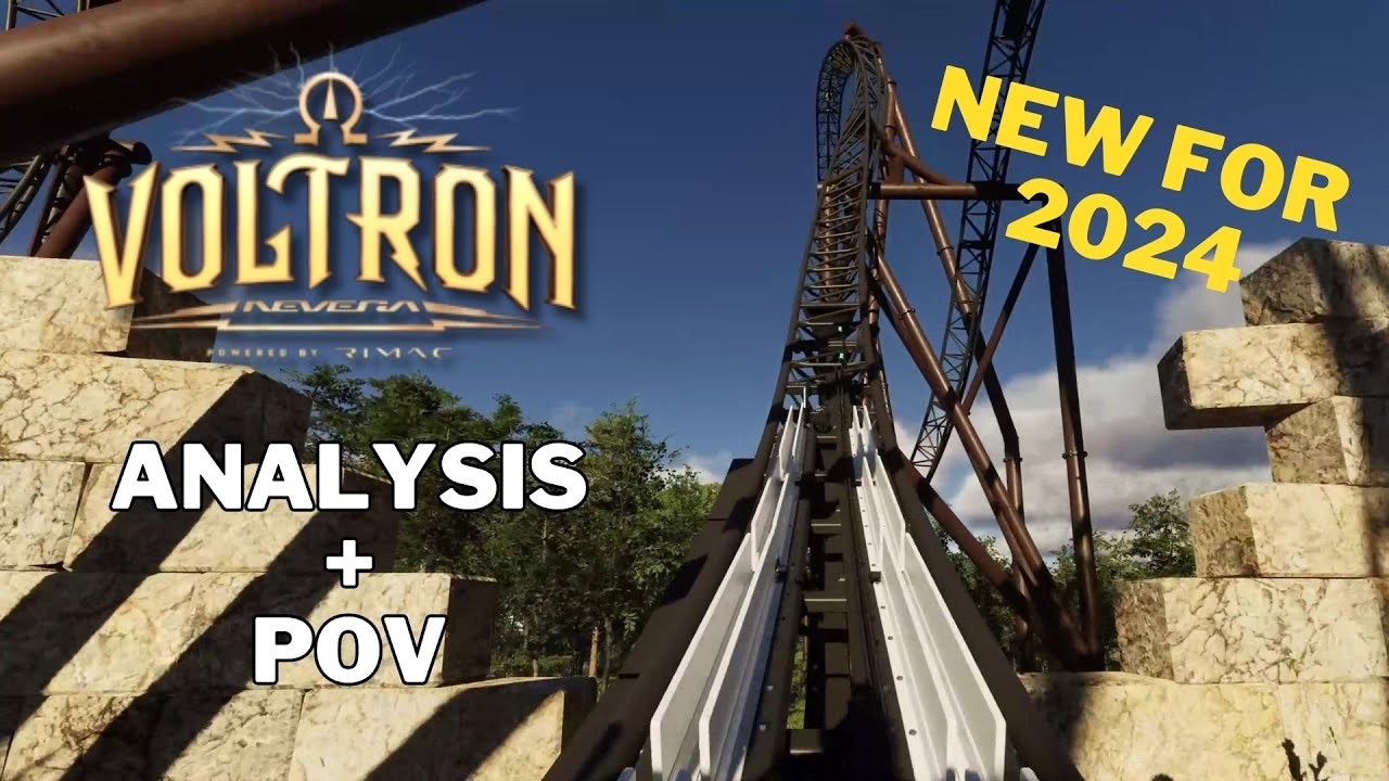 Voltron Coaster Europa Park New For 2024 Analysis + POV YouTube