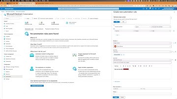 Setup Automation Rules in #Microsoft #sentinel #demo