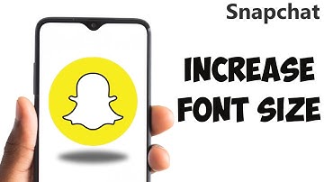 How To Increase Font Size On Snapchat And Make Chat Easier To Read (2025)