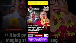 GUANZON: “FROM MASTERMIND TO STAR WITNESS? ONLI IN PINAS!” #viralvideo