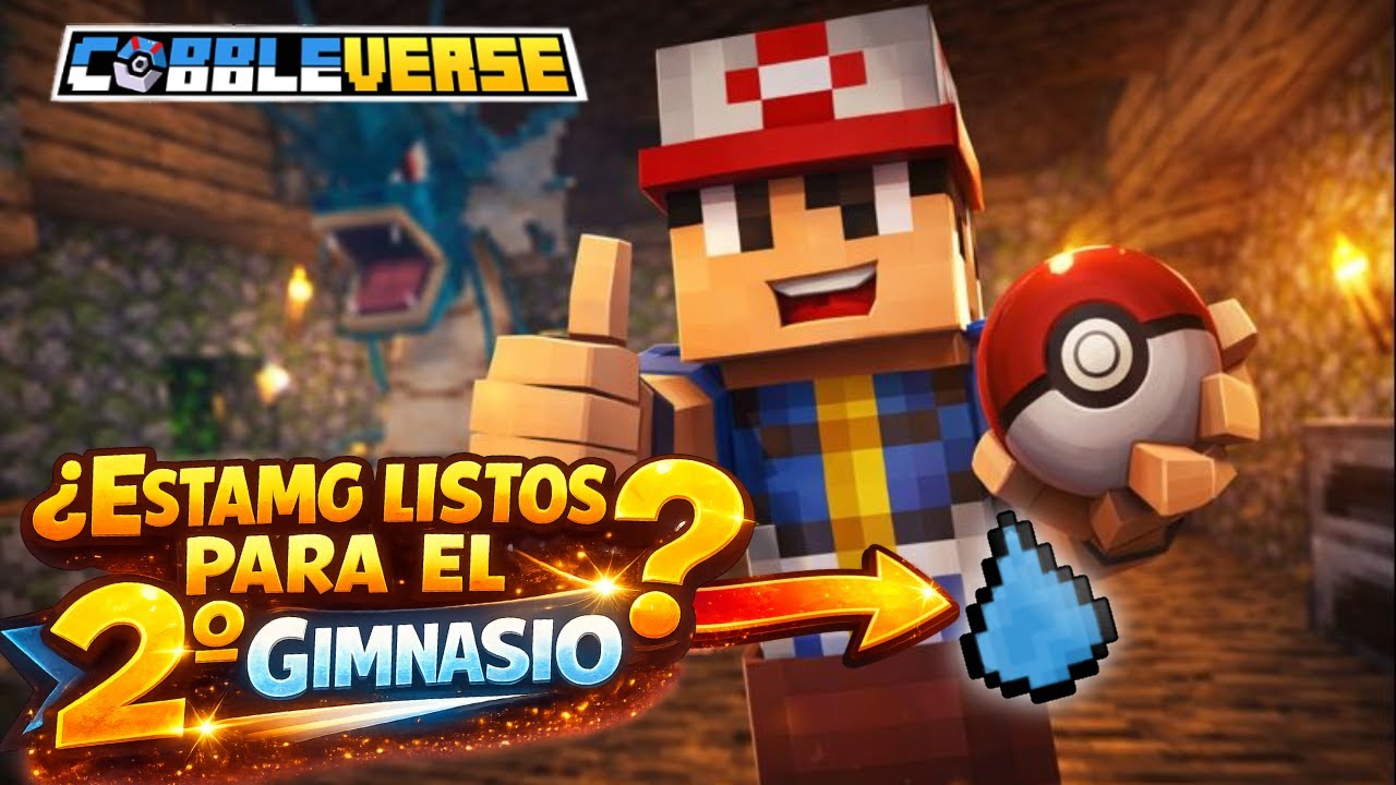 ¿CONSEGUIREMOS LA MEDALLA? 🏆 | RUMBO AL 2º GIMNASIO DE MISTY 💧 | Minecraft Cobbleverse Pokémon