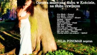 Oprawa muzyczna ślubu - Julia Ponomar sopran