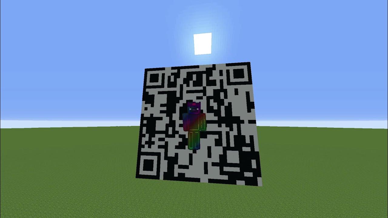 Rick Roll QR Code minecraft tutorial 