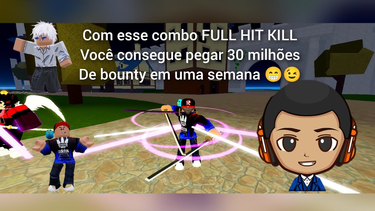 fiz um combo full dano e full hit kill, ninguém consegue escapar dele ...