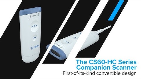 Zebra CS60 HC Barcode Scanner - TheBarcodeStore.com.au