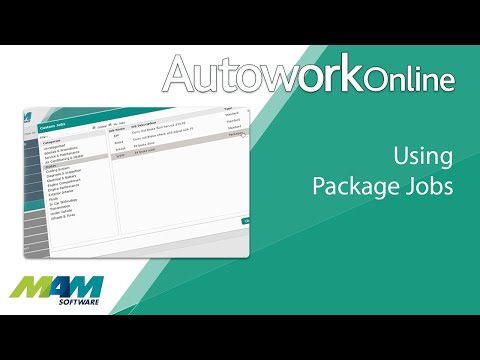 Autowork Online - Using package jobs