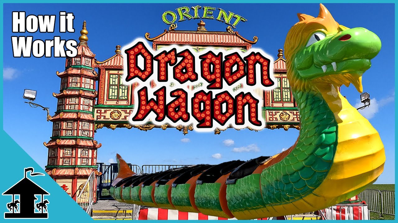 Установка американских горок Dragon Wagon / Восточный экспресс