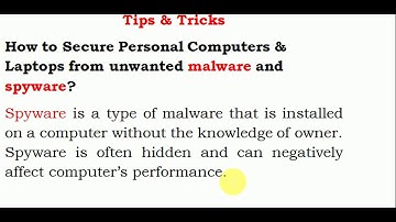 How to remove malware and spyware using hijackthis