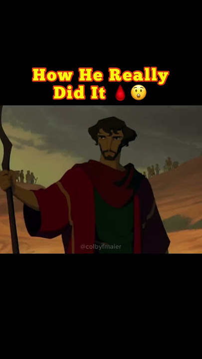 How God Really Turned The Nile Into Blood 🤯🩸 #shorts #youtube #bible #exodus #fypシ