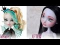 Repainting faybelle thorn ever after high doll by unniedolls