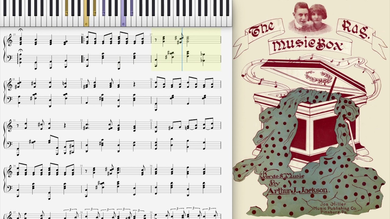 The Music Box Rag (Dorian Henry, piano rendition) YouTube
