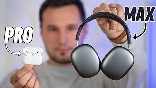 AirPods Max vs AirPods Pro  Are They Worth $300 More?