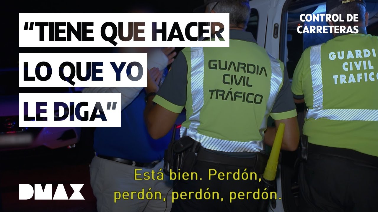 Conducir borracho NUNCA es una buena idea | Control de Carreteras