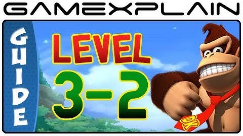 Donkey Kong Country Returns 3D: Button Bash 3-2 (Puzzle Pieces, KONG Letters Guide, Walkthrough)