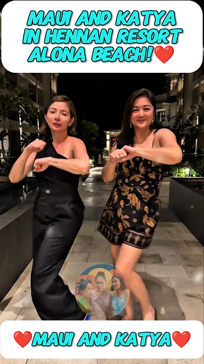 OMG! MAUI TAYLOR AND KATYA SANTOS IN HENNAN RESORT ALONA BEACH, BOHOL!❤️ #shorts