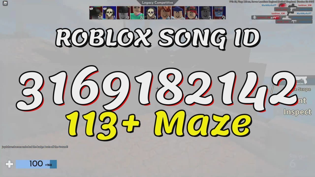 The Maze Runner Audio ~ 225! Roblox ID - Roblox music codes