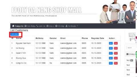 java4 Java servlet CRUD Customer  ASS GD1 P2