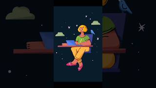 Flat illustration | Procreate #shorts