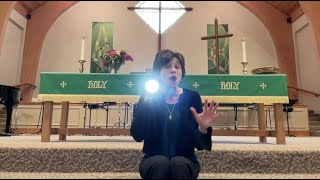Children's Message: God's Glory (Transfiguration C)