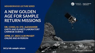 A new golden age for sample return missions