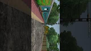 ⚡ 20923 Roars Through Chowara Without Stop | MSTS Gameplay #train #train