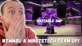 Download Lagu WEMMBU \u0026 MINUTETECH TEAM UP! Wemmbu How I SAVED a Hardcore Minecraft SMP (UNSTABLE SMP REACTION!) MP3