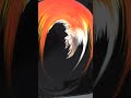 Firefox Dramatic Double Cup Acrylic Kiss Pour Painting