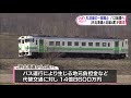 【HTBニュース】ＪＲ札沼線の一部区間　２０２０年５月廃止で同意