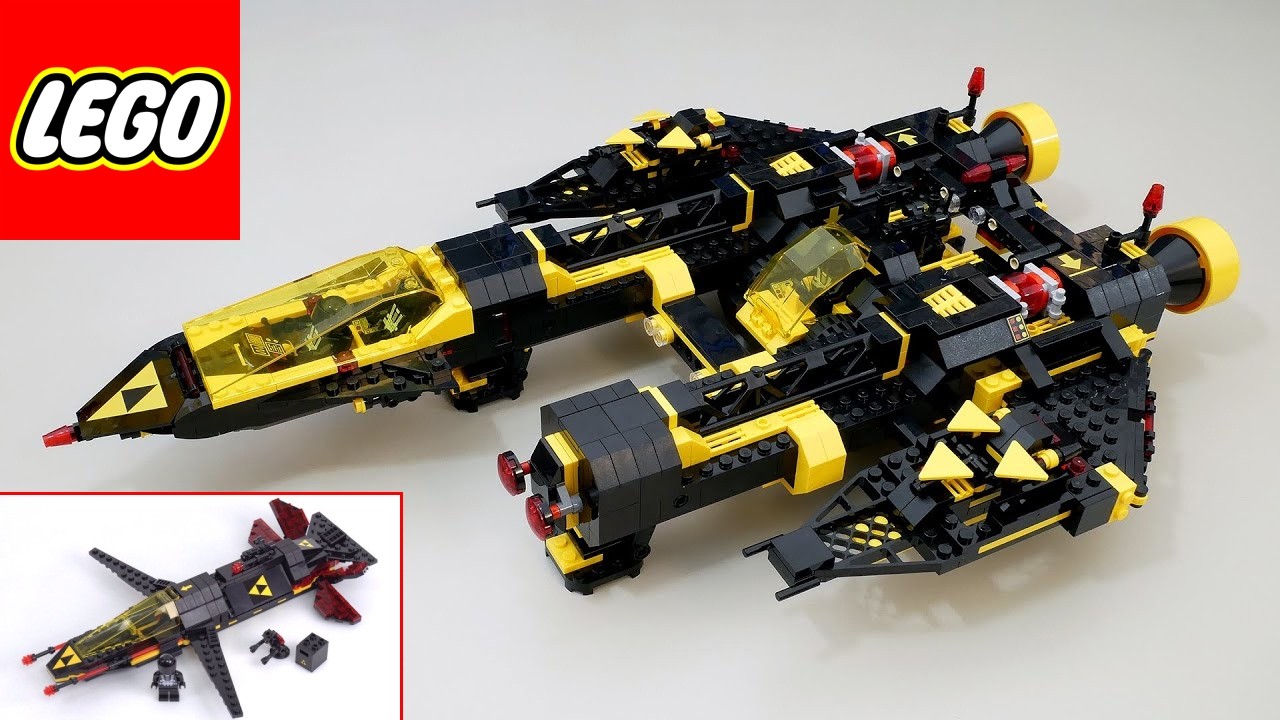 Обзор Lego Blacktron 40580 и 10355