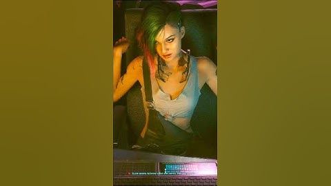 This Cutscene is Exactly Why Judy Deserves a Raise...  #shorts #cyberpunk #gaming #gameplay