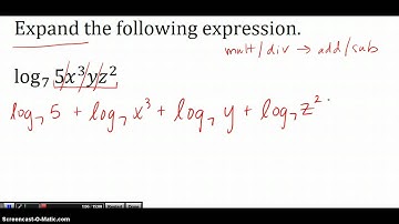 7.5: Condense and Expand Logs