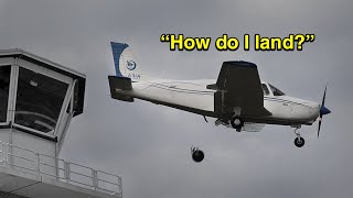 17YearOld Student Pilot Emergency When Landing Gear Falls Off