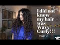 MY CURLY HAIR JOURNEY | I DID NOT KNOW MY HAIR WAS WAVY CURLY PART 2 (WITH CGM PROGRESS PICTURES)