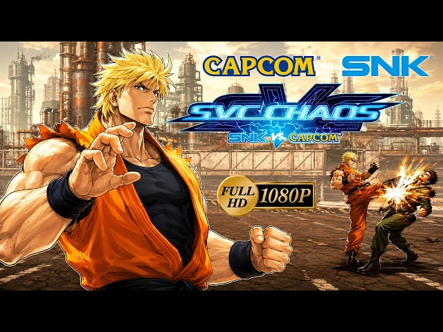 SNK vs. Capcom: SVC Chaos [60fps] Hardest-Ryo Sakazaki No Lose ALL