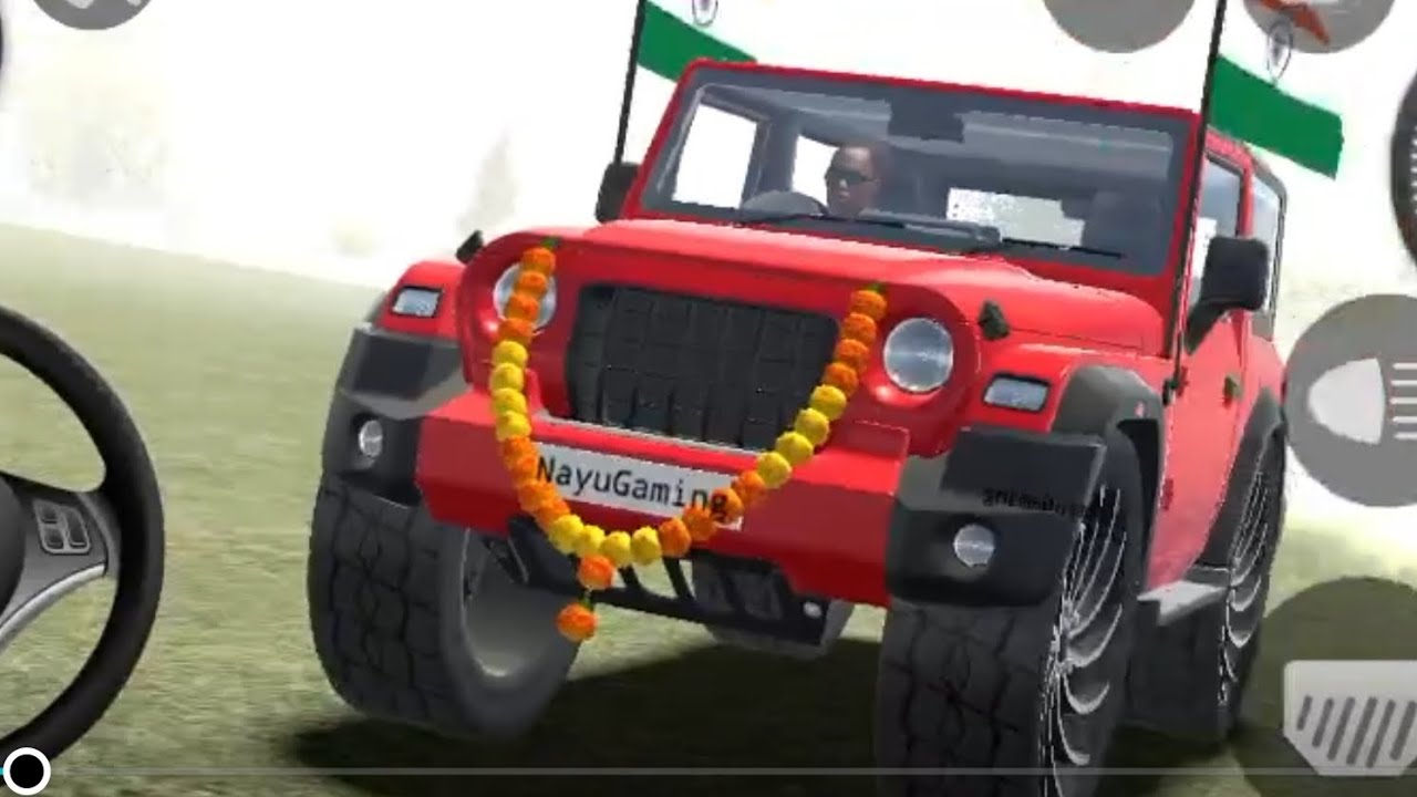 Welcome to Nayu Gaming! 🚗🔥|| modified mahindra Thar 😈Indian cars simulator 3D || android gameplay ||