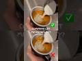 Latte Art GONE WRONG? #shorts #latteart #tutorial