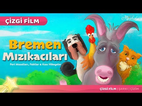 Adisebaba Çizgi Film Masallar - Bremen Mızıkacıları