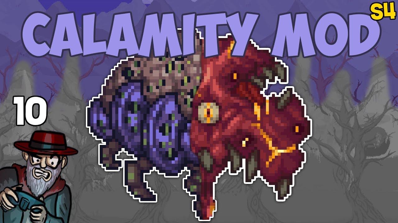 Terraria Calamity Mod P2: The Hive Mind and New Biomes ENG/ESP