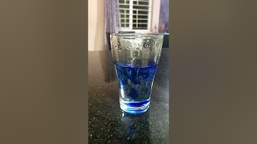 How a few drops of ink diffuses in a glass of water...