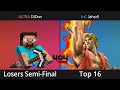 4o4 By Sh33rZ Smash Thursdays #2 Losers Semis: ULTRA | DJDon (Steve) VS InC | Jahzz0 (Ken)