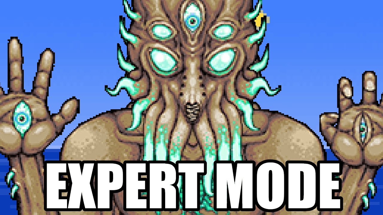 Expert Mode Moon Lord Boss Terraria 1 3 Youtube