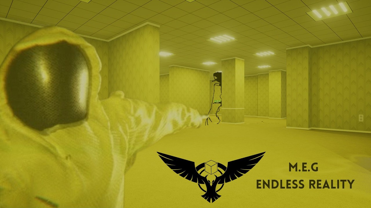 LAS BACKROOMS EN ROBLOX - M.E.G ENDLESS REALITY
