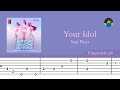 Saja Boys Your Idol Fingerstyle Acoustic Guitar Simple Tab Tutorial No Capo Saja Boys Your Idol Fingerstyle Acoustic Guitar Simple Tab Tutorial No Capo